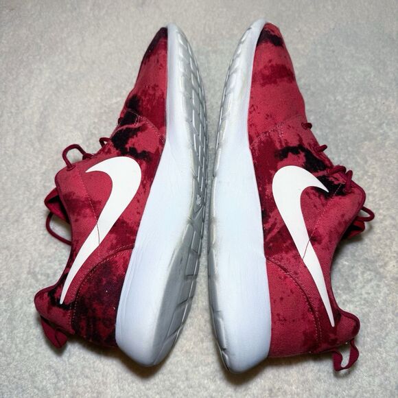 Nike Roshe One Print 655206-615 "Red Camo" 2014 Men’s Running Shoes Size 13 - Picture 5 of 8
